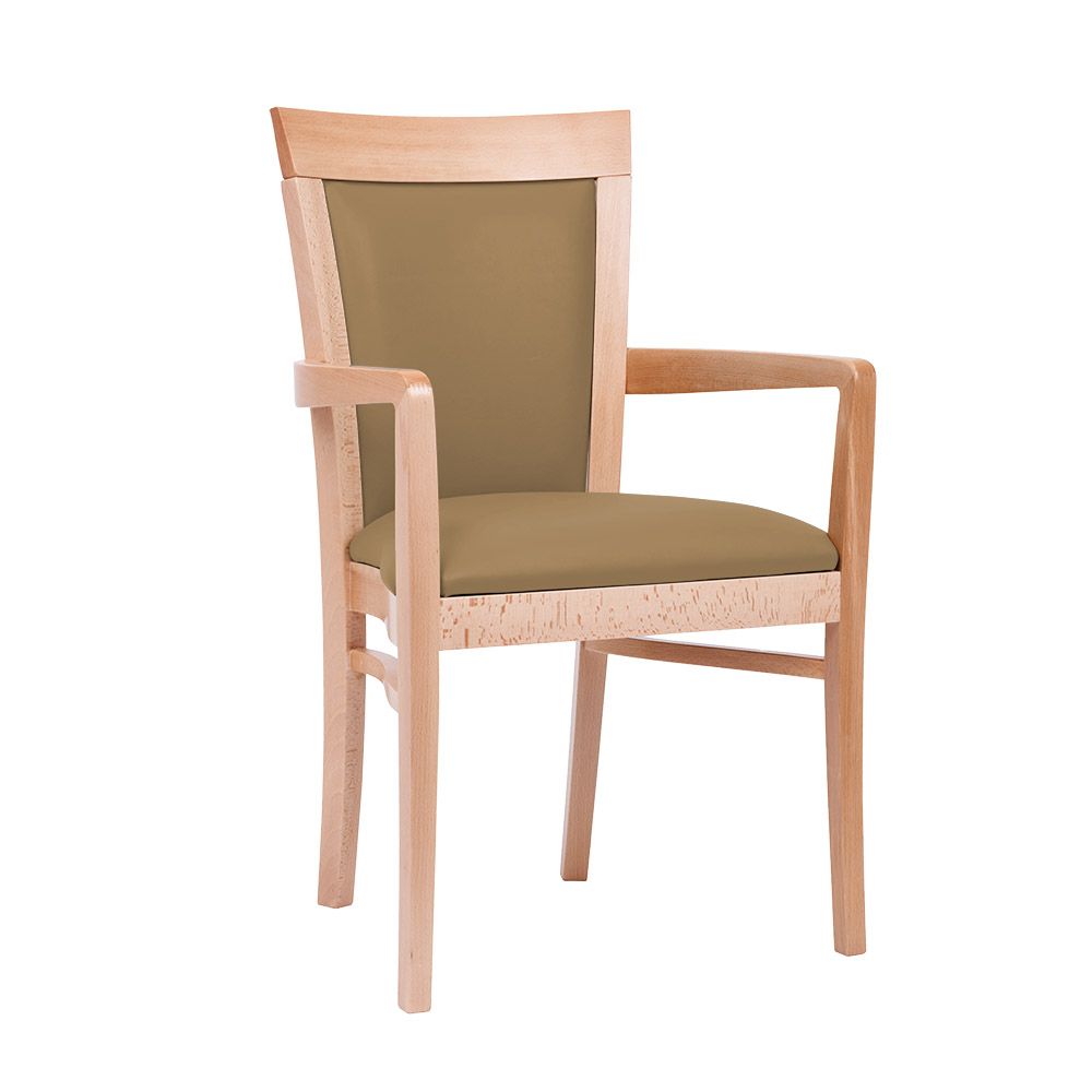Padbury Dining Chair in Zest Chai Vinyl Edison Day Edison Day