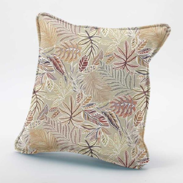 16" Scatter Cushion in Elvina Terracotta Gold
