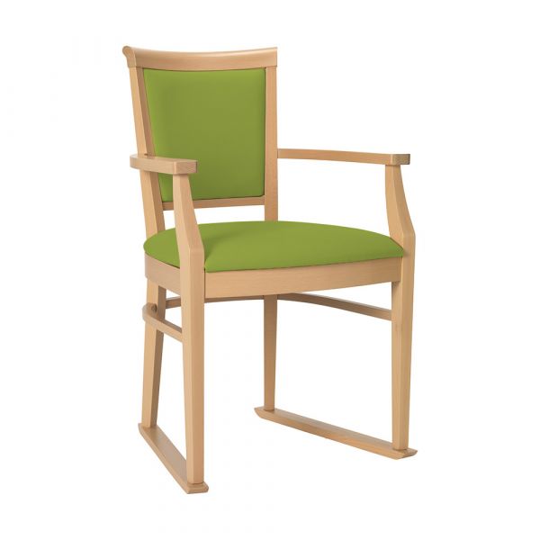 Ardenne Dining Chair in Zest Apple Vinyl