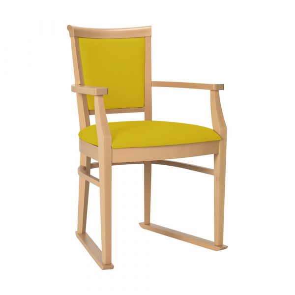 Ardenne Dining Chair in Zest Citrus Vinyl