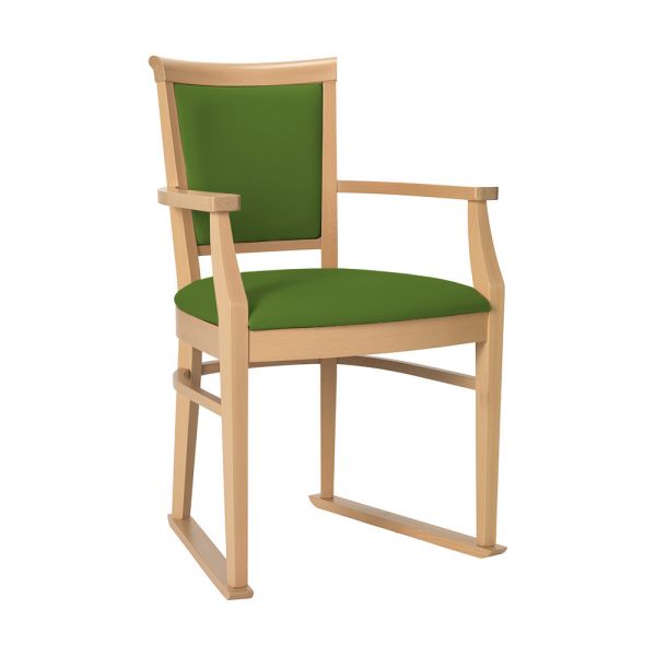 Ardenne Dining Chair in Zest Laurel Vinyl