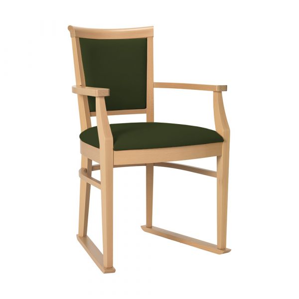 Ardenne Dining Chair in Zest Forest Vinyl