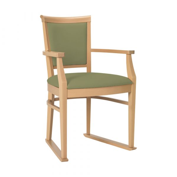 Ardenne Dining Chair in Zest Cactus Vinyl