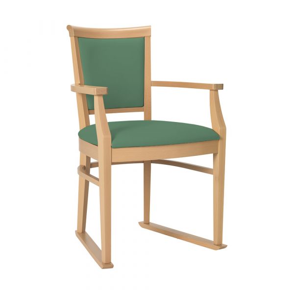 Ardenne Dining Chair in Zest Pacific Vinyl