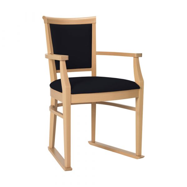 Ardenne Dining Chair in Zest Indigo Vinyl