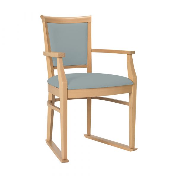 Ardenne Dining Chair in Zest Silver Vinyl
