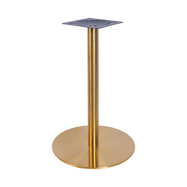 Mars Vintage Brass Poseur Table Base 