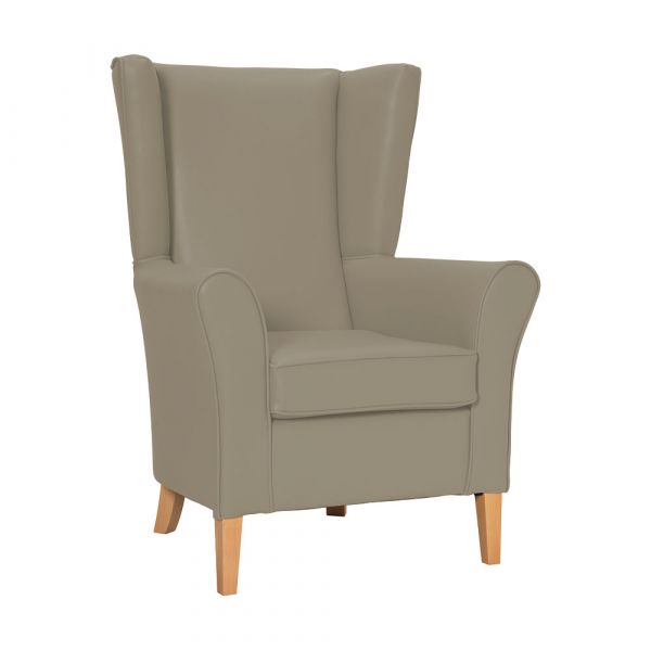 Cranborne High Back Chair in Zest Cobble Vinyl