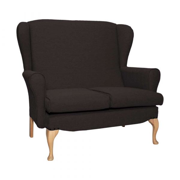 Dunbridge 2 Seat Sofa in Alba Chocolate Soft Feel