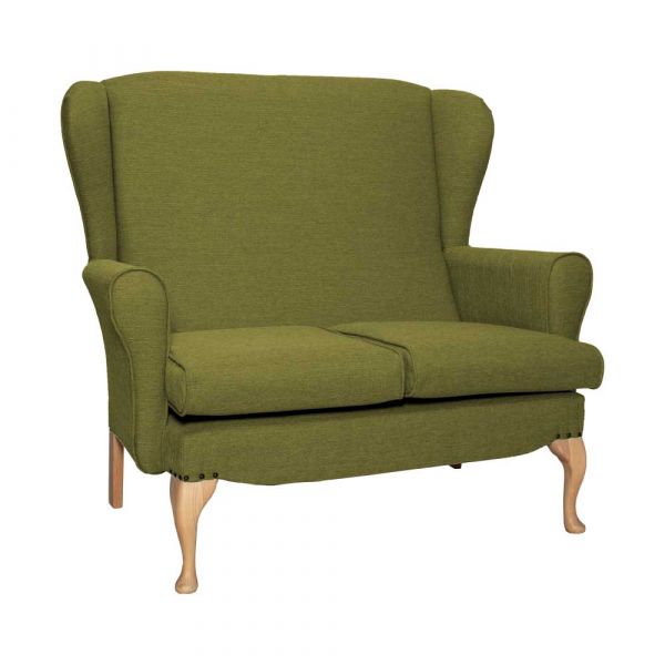 Dunbridge 2 Seat Sofa in Alba Lime Soft Feel