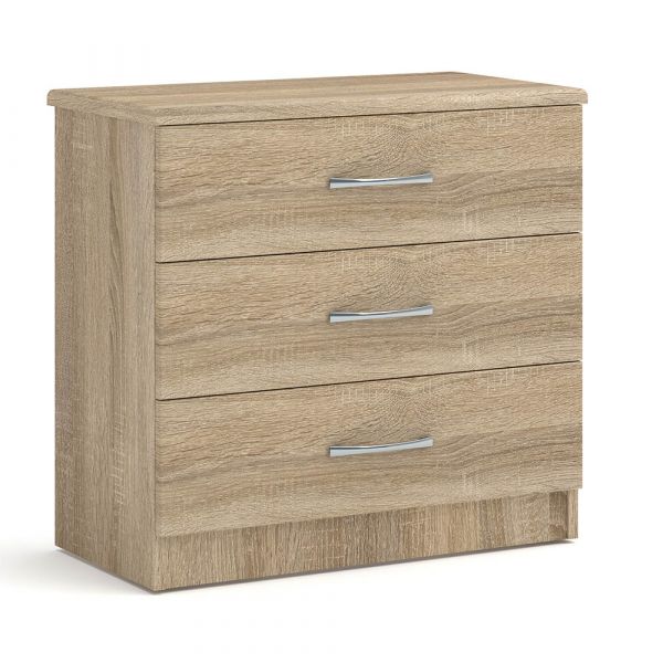 Eaton 3 Drawer Chest in Sonoma