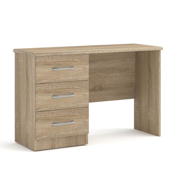 Eaton 3 Drawer Dressing Table in Sonoma