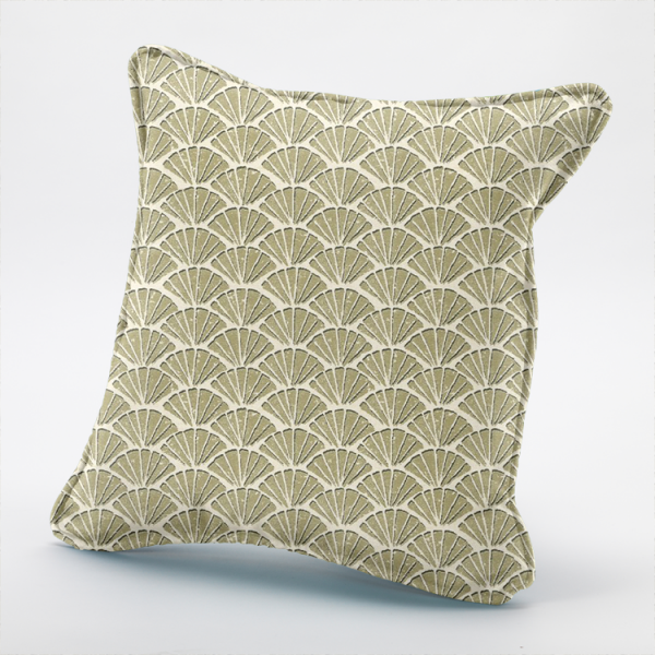 Evergreen Heritage 16" Scatter Cushion Olive