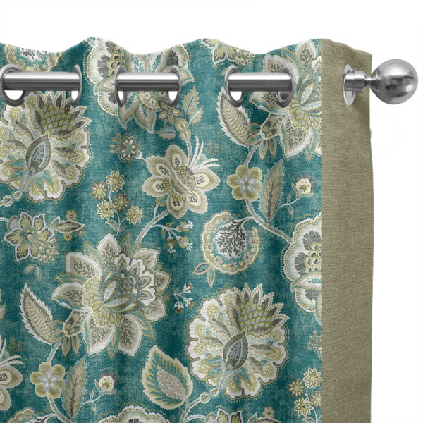 Evergreen Heritage Eyelet Curtains