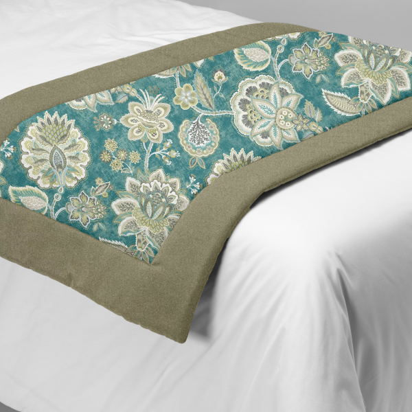 Evergreen Heritage Long Padded Bed Runner
