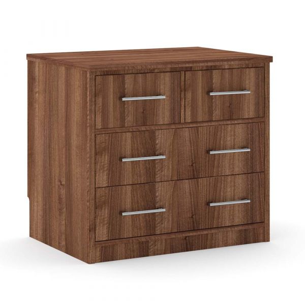 Hadleigh 4 Drawer Chest in Walnut 