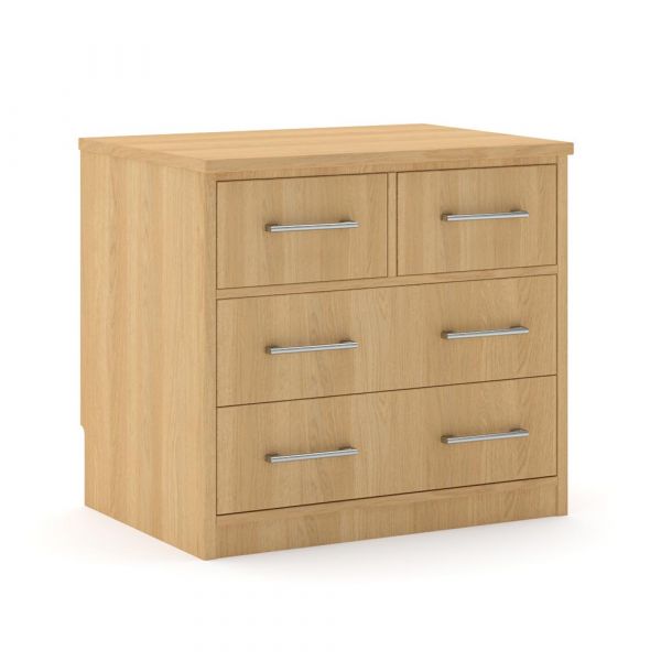 Hadleigh 4 Drawer Chest in Lissa Oak 