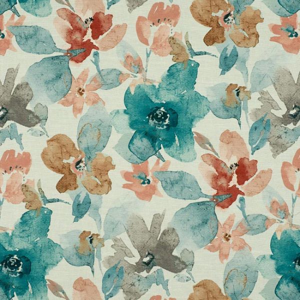 Mandalay 603 Peach/Teal