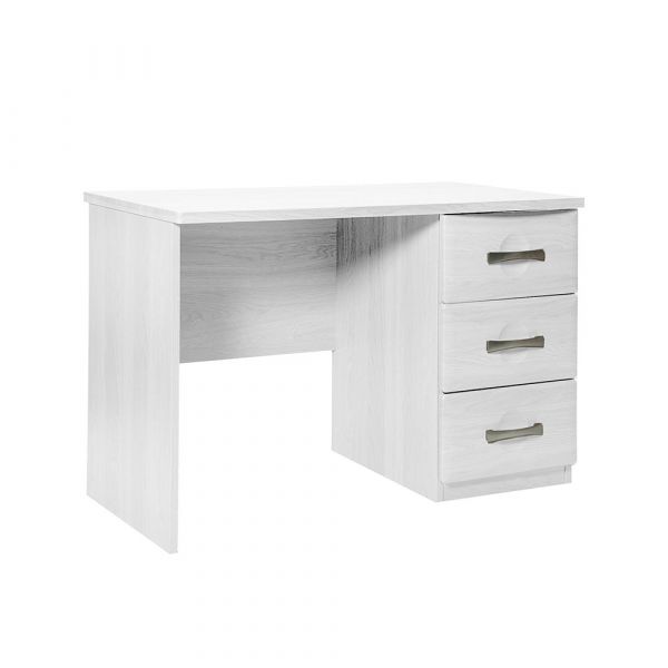 Somerset 3 Drawer Dressing Table in White Ash