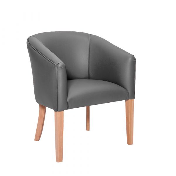 Maya Tub Chair in Rio Steel