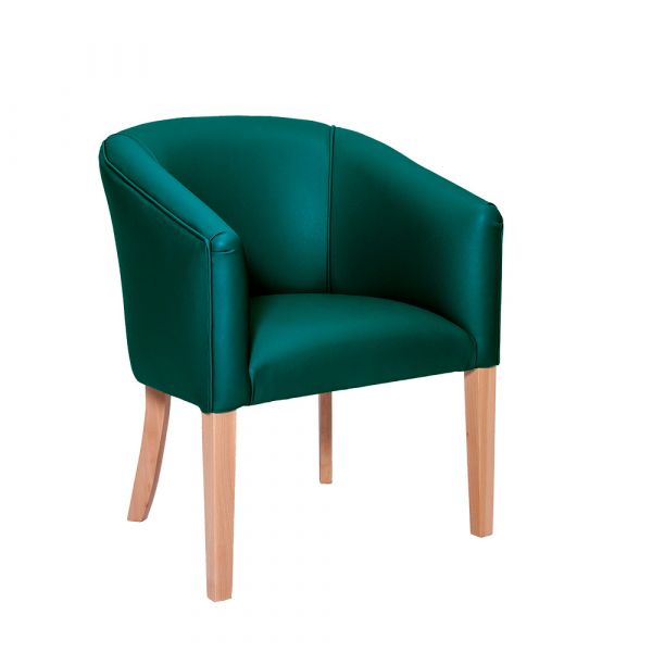 Maya Tub Chair in Rio Teal