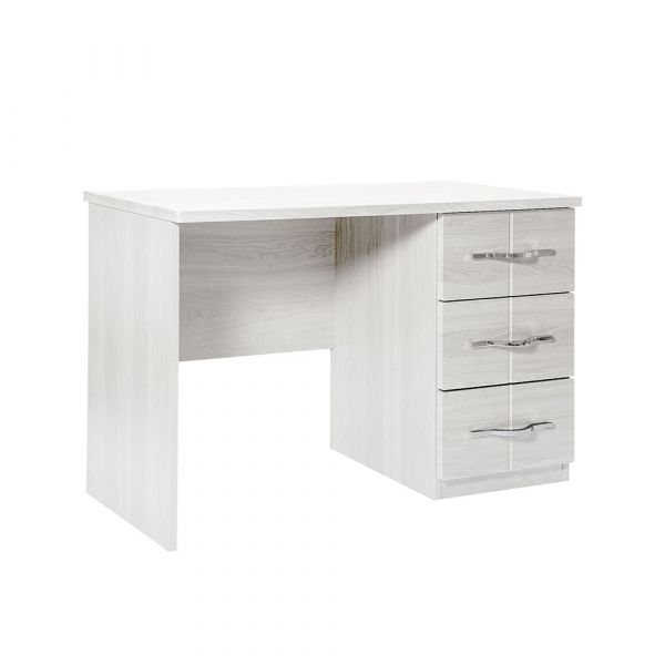 Winscombe 3 Drawer Dressing Table in White Ash