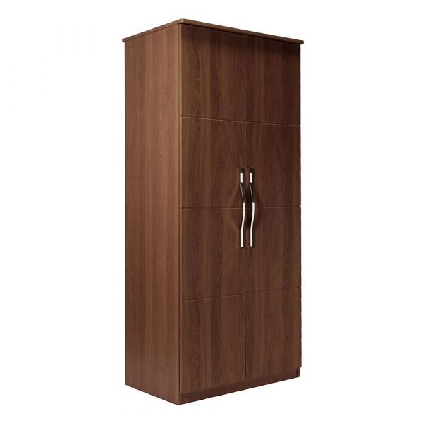 Winscombe 2 Door Wardrobe in Walnut