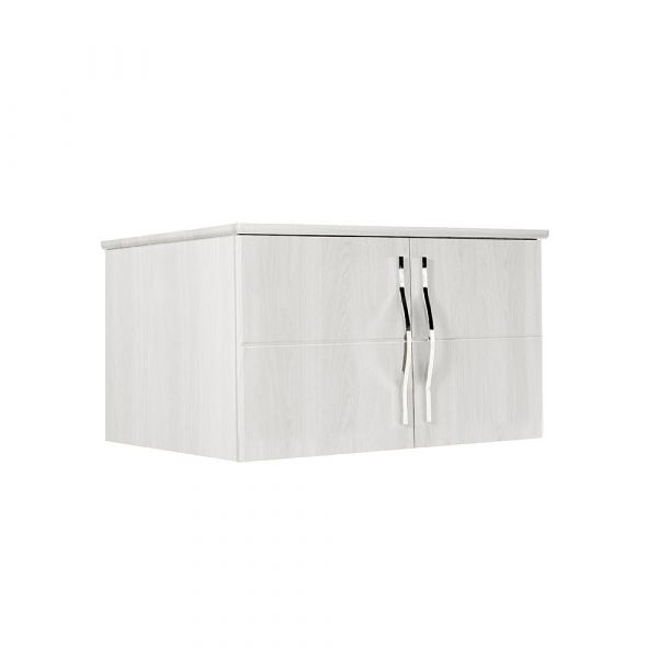 Winscombe 2 Door Top Box in White Ash