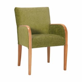 Alton Tub Chair in Darcy Lime Soft Feel Fabric