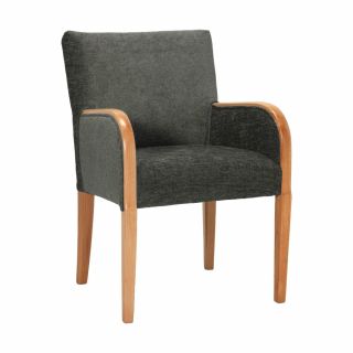 Alton Tub Chair in Darcy Steel Soft Feel Fabric