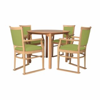 Ardenne round dining set in Fennel - 40" Table
