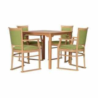 Ardenne Square Dining Set in Fennel - 40" Table