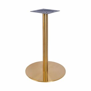 Mars Vintage Brass Poseur Table Base 