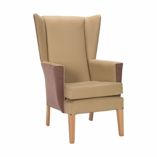 Twyford Chair in Beige & Latte