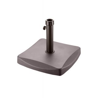 Brown 25kg Polycrete Base For Florence Parasols