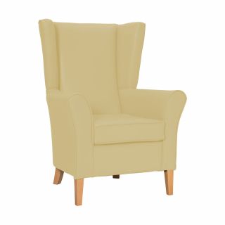 Cranborne High Back Chair in Zest Hay Vinyl