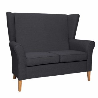 Cranborne 2 Seat Sofa in Alba Graphite