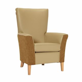 Linwood Chair in Edison Latte & Darcy Gold