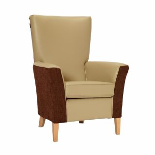 Linwood Chair in Edison Latte & Darcy Mocha