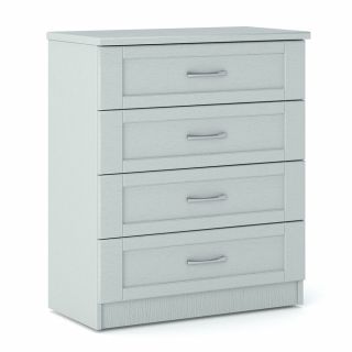 Loxton 4 Drawer Chest in Light Grey Ash 