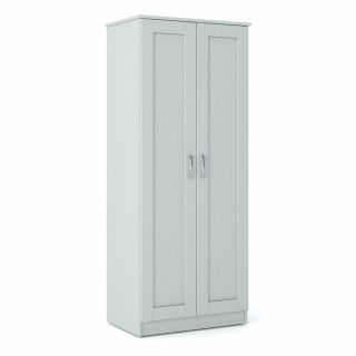 Loxton 2 Door Wardrobe in Light Grey Ash 