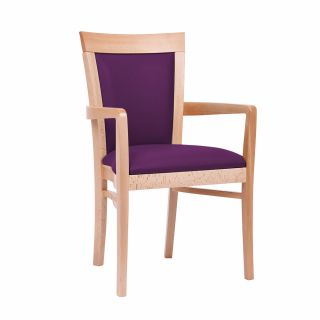 Padbury Dining Chair in Zest Violet Vinyl