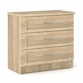 Loxton 3 Drawer Chest in Sonoma