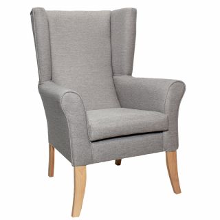 Tangley High Back Chair in Alba Steel