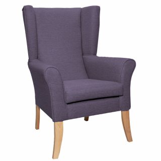 Tangley High Back Chair in Alba Thistle