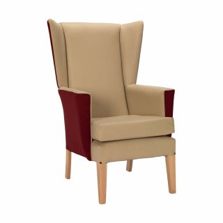 Twyford Chair in Wine & Latte