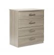 Somerset 4 Drawer Chest in Grey Oak