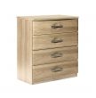 Somerset 4 Drawer Chest in Sonoma